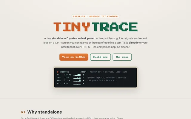 Tinytrace