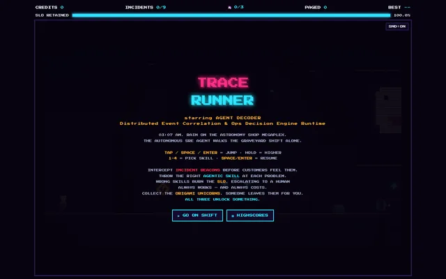Trace Runner